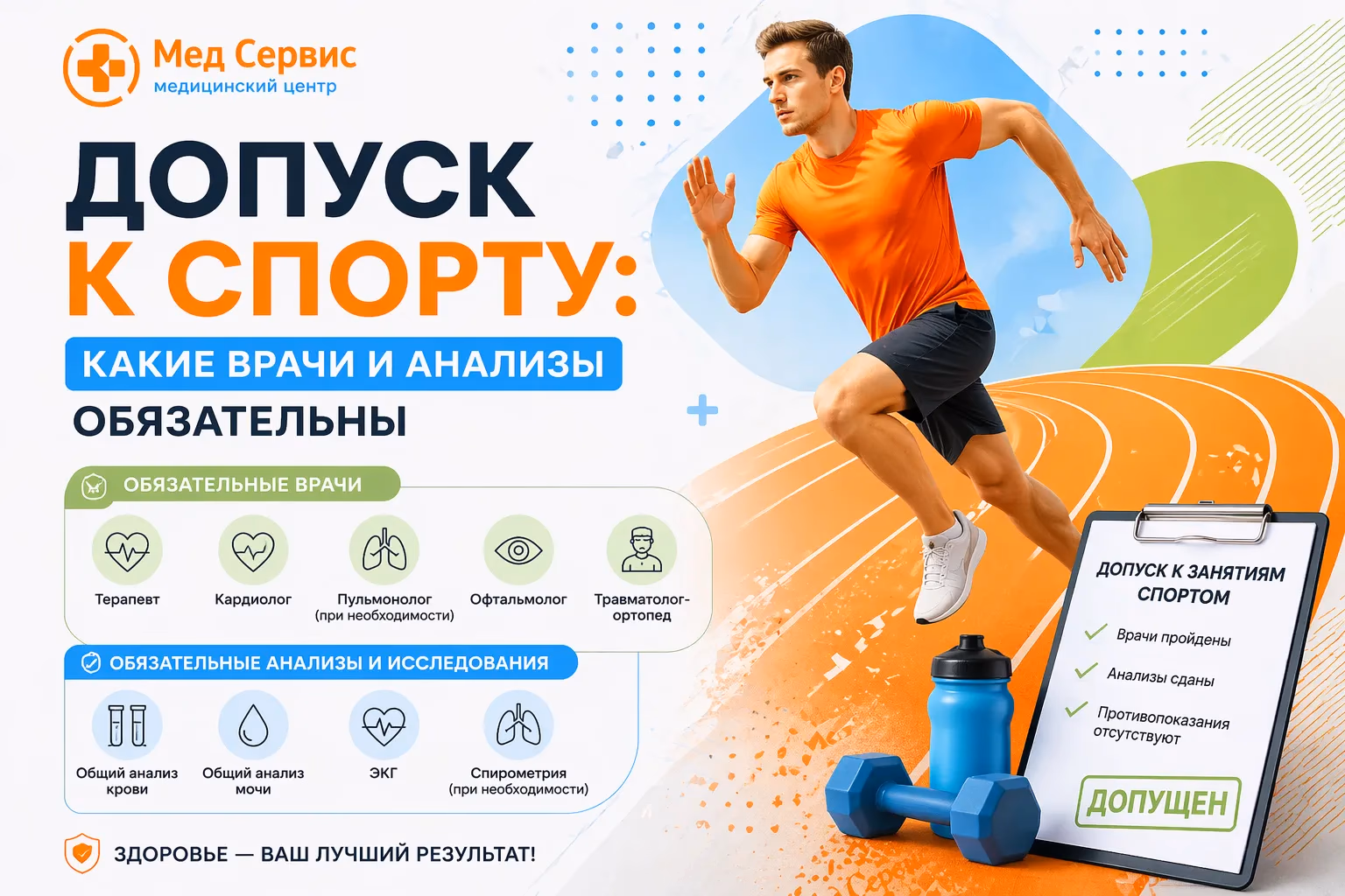 Допуск к спорту и спортивная справка